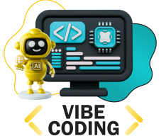 Vibe Coding & AI-инжиниринг - КИБЕРшкола программирования для детей, компьютерные курсы для школьников, начинающих и подростков - KIBERone г. Краснознаменск