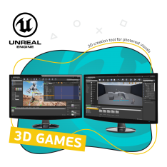 Unreal Engine 4. Игровой движок - КИБЕРшкола программирования для детей, компьютерные курсы для школьников, начинающих и подростков - KIBERone г. Краснознаменск