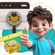 Тестирование & Vibe Debug. Охотники за багами - КИБЕРшкола программирования для детей, компьютерные курсы для школьников, начинающих и подростков - KIBERone г. Краснознаменск
