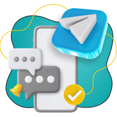 Создание Mini App для Telegram - КИБЕРшкола программирования для детей, компьютерные курсы для школьников, начинающих и подростков - KIBERone г. Краснознаменск