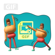 Gif-анимация - КИБЕРшкола программирования для детей, компьютерные курсы для школьников, начинающих и подростков - KIBERone г. Краснознаменск