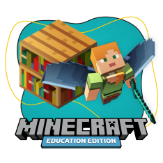 Minecraft Education - КИБЕРшкола программирования для детей, компьютерные курсы для школьников, начинающих и подростков - KIBERone г. Краснознаменск