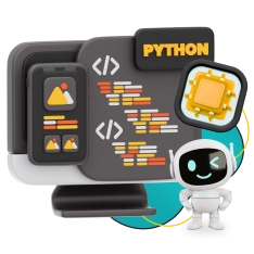Мой первый сайт с мозгами: Python + AI - КИБЕРшкола программирования для детей, компьютерные курсы для школьников, начинающих и подростков - KIBERone г. Краснознаменск