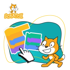 Scratch. Продвинутый уровень – создаём игры, как маленькие разработчики! - КИБЕРшкола программирования для детей, компьютерные курсы для школьников, начинающих и подростков - KIBERone г. Краснознаменск
