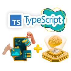 TypeScript + AI: создаём умные веб-приложения - КИБЕРшкола программирования для детей, компьютерные курсы для школьников, начинающих и подростков - KIBERone г. Краснознаменск