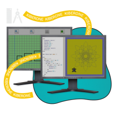 Исполнители чертежник и черепашка - КИБЕРшкола программирования для детей, компьютерные курсы для школьников, начинающих и подростков - KIBERone г. Краснознаменск