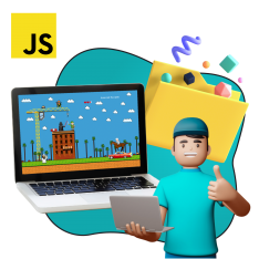 Программирование на JavaScript. Учимся создавать игры! - КИБЕРшкола программирования для детей, компьютерные курсы для школьников, начинающих и подростков - KIBERone г. Краснознаменск