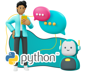 Умный чат-бот на Python - Школа программирования для детей, компьютерные курсы для школьников, начинающих и подростков - KIBERone г. Краснознаменск