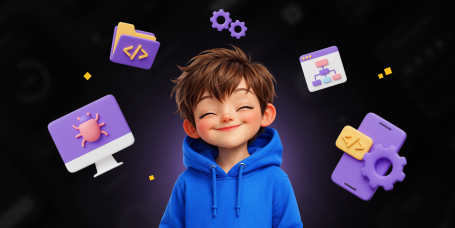 Идеальный сайт с нуля: код, дизайн и AI-помощник - КИБЕРшкола программирования для детей, компьютерные курсы для школьников, начинающих и подростков - KIBERone г. Краснознаменск